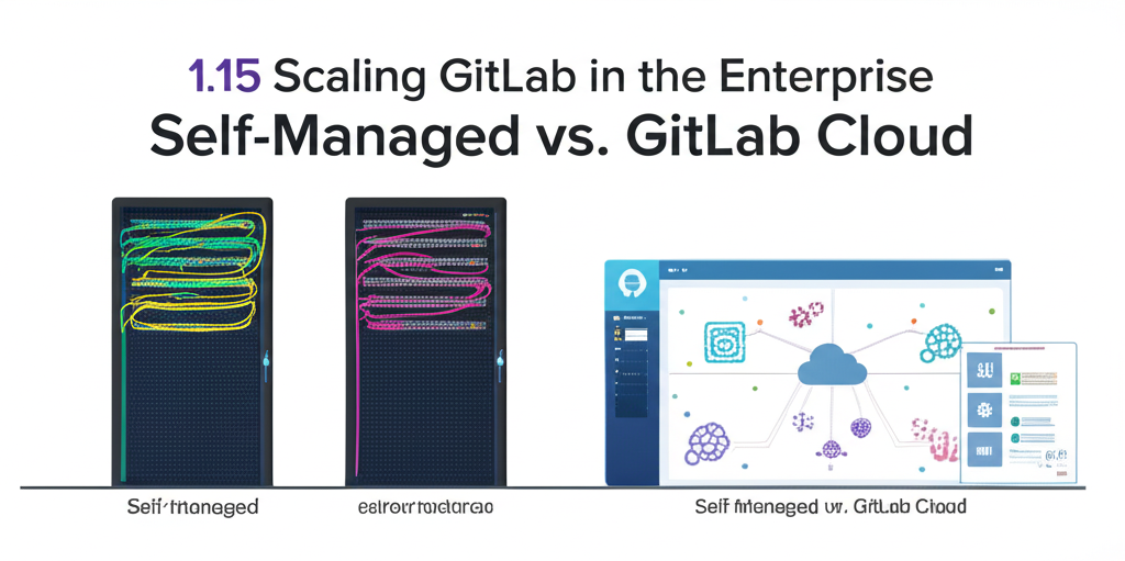 1.15 Scaling GitLab in the Enterprise: Self-Managed vs. GitLab Cloud