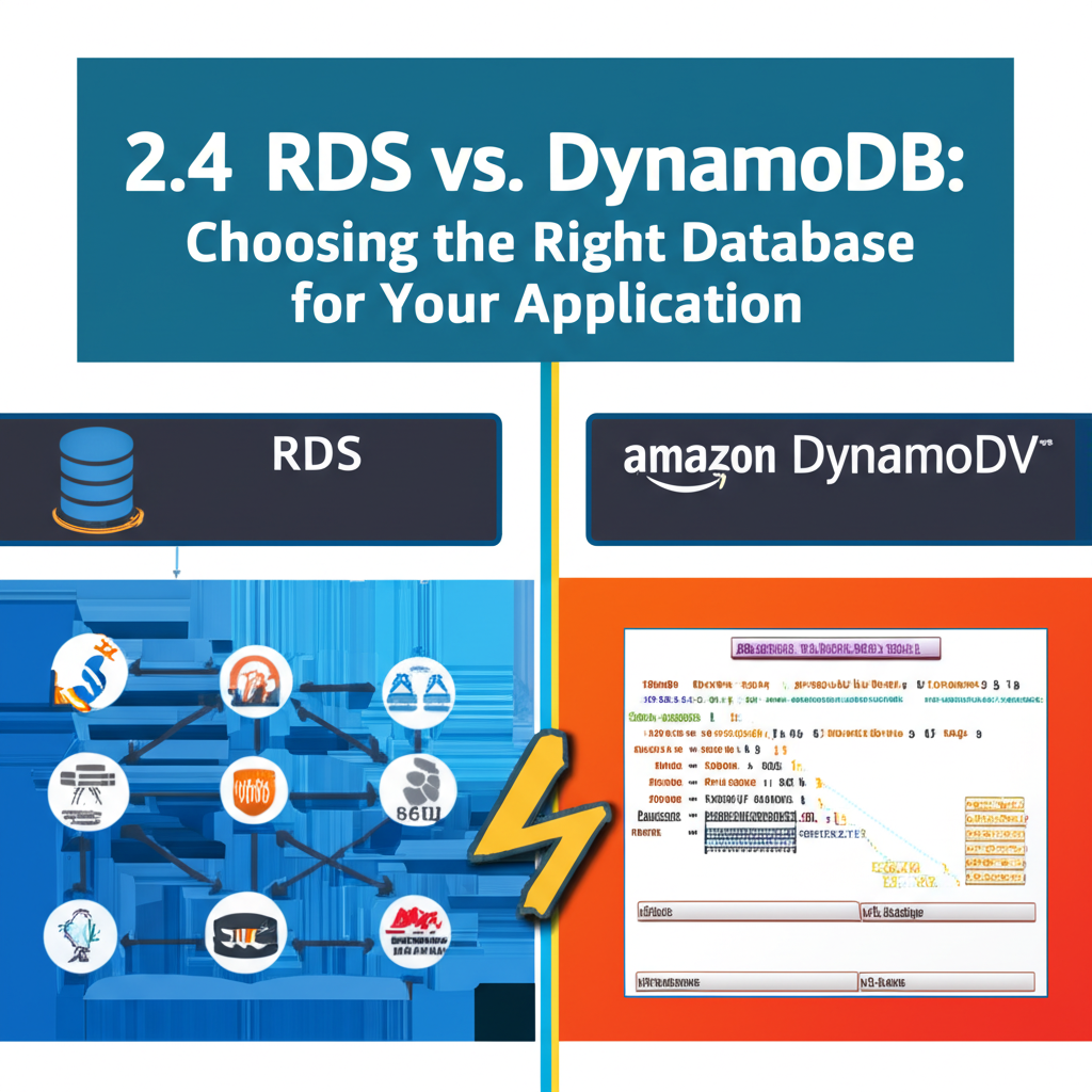 2.4. RDS vs. DynamoDB: Choosing the Right Database for Your Application
