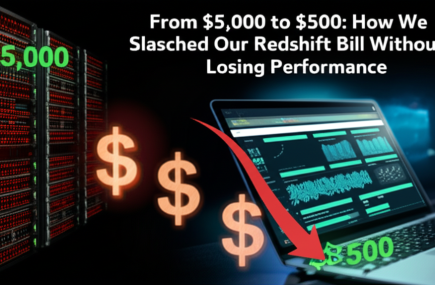 From $5,000 to $500: How We Slashed Our Redshift Bill Without Losing Performance