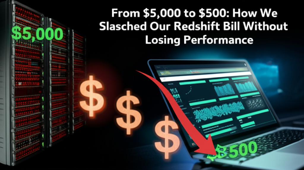 From $5,000 to $500: How We Slashed Our Redshift Bill Without Losing Performance